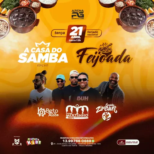 Foto do Evento A Casa do Samba #Edição Feijoada