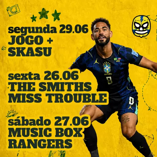 COPA - 26, 27 E 29 DE JUNHO