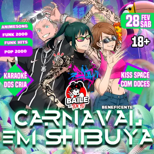 Foto do Evento BAILE IN TOKYO - CARNAVAL EM SHIBUYA