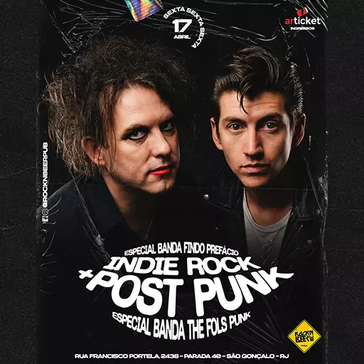 Foto do Evento ESPECIAL POST PUNK + INDIE ROCK