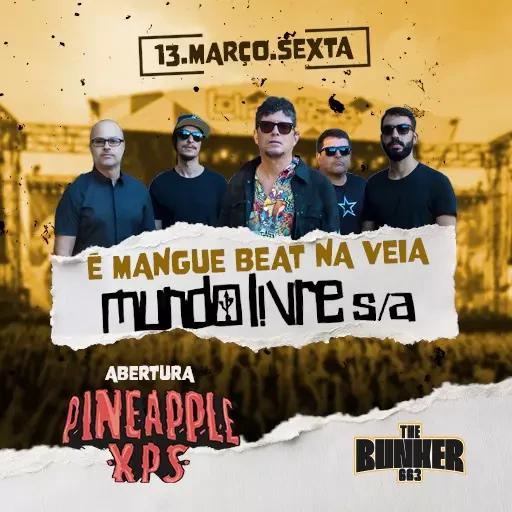 Foto do Evento MUNDO LIVRE S/A