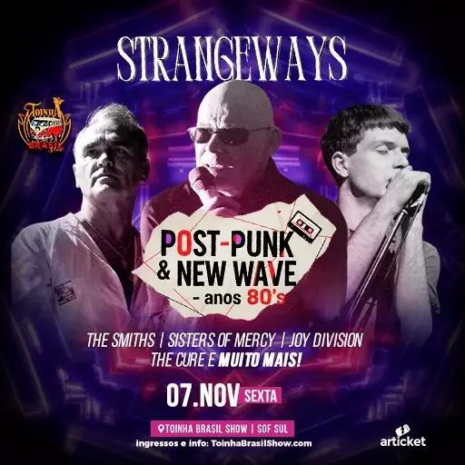 Foto do Evento Strangeways no Toinha