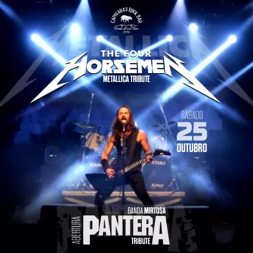 Foto do Evento METALLICA TRIBUTO + PANTERA