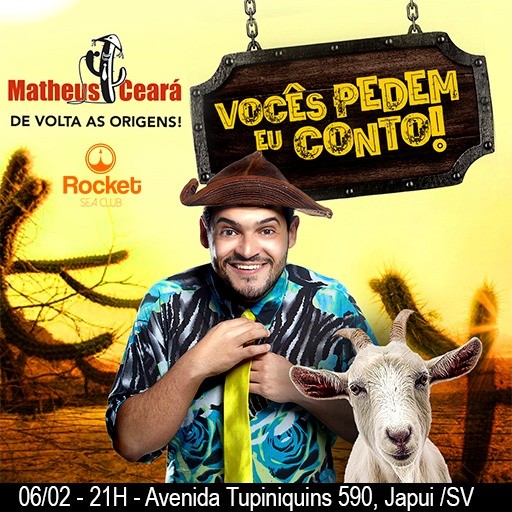 Foto do Evento Matheus Ceará: De volta às origens!