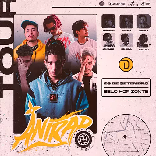 Foto do Evento AniRap Experience Tour - BH