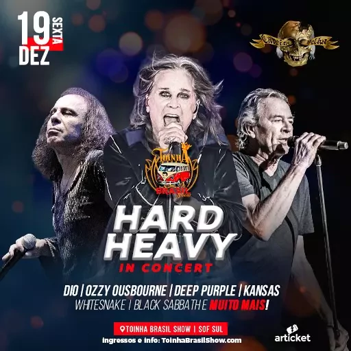 Foto do Evento Hard Heavy In Concert