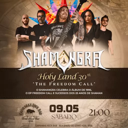 Foto do Evento SHAMANGRA NO CAPIVARAS!