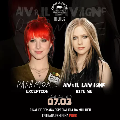 Foto do Evento TRIBUTO AVRIL LAVIGNE + PARAMORE