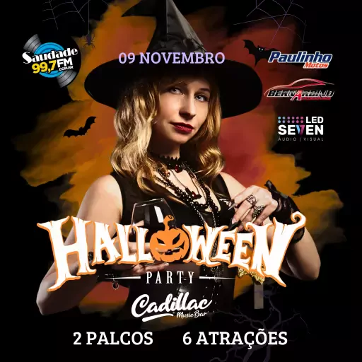 Foto do Evento HALLOWEEN CADILLAC MUSIC BAR 2024