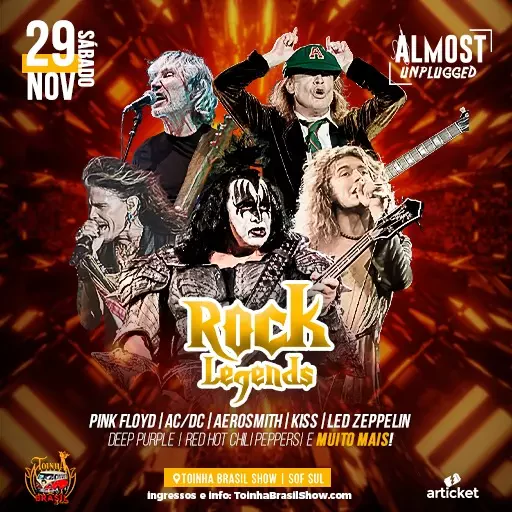 Foto do Evento Rock Legends