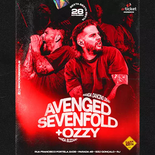 AVENGED SEVENFOLD + OZZY - TRIBUTOS