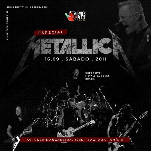 Evils Place Metallica São Paulo Articket