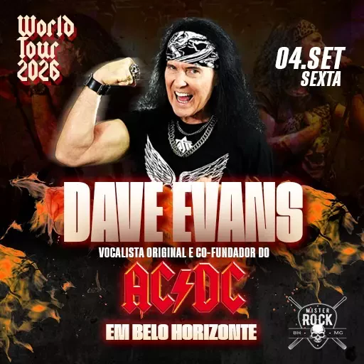 Dave Evans em BH