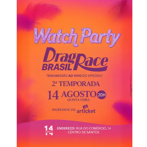 Watch Party Drag Race Brasil #06