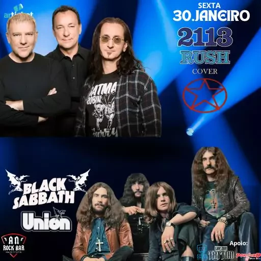 Foto do Evento BLACK SABBATH E RUSH COVERS