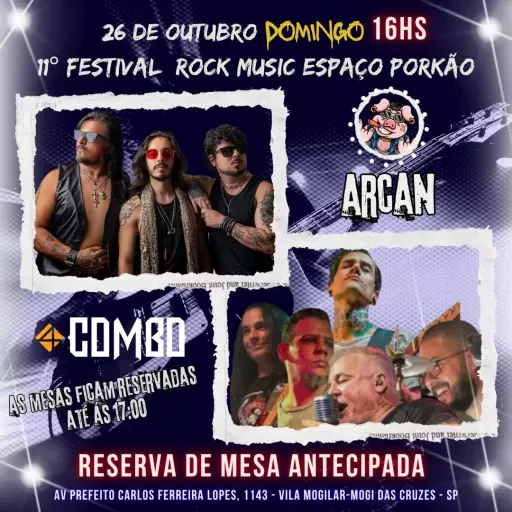 Foto do Evento 11º Festival Rock  Music