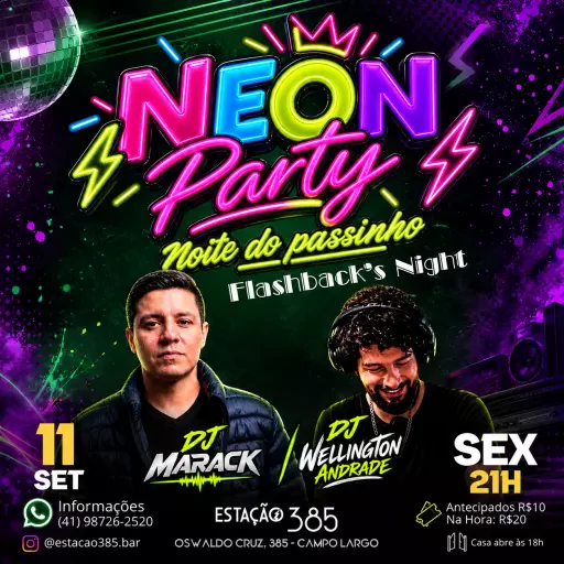 Neon Party - Noite do Passinho