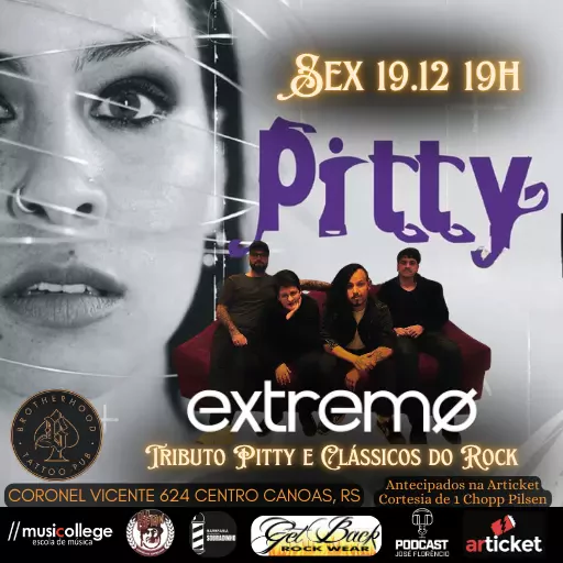 Foto do Evento Tributo Pitty e Clássicos do Rock