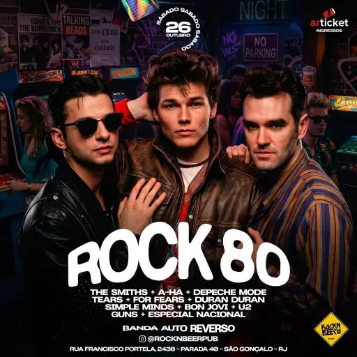 ROCK 80 - BANDA AUTO REVERSO