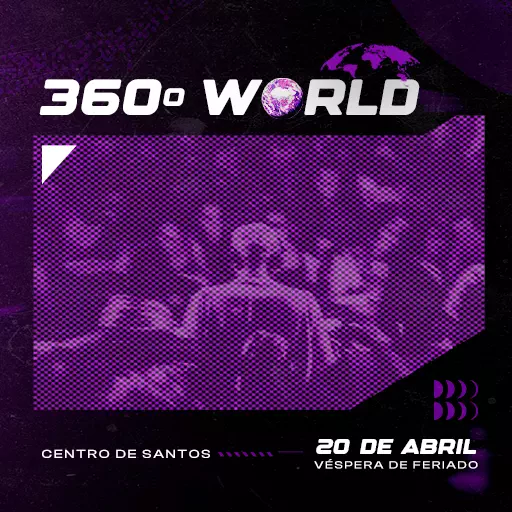 Foto do Evento 360° WORLD – OPEN BAR