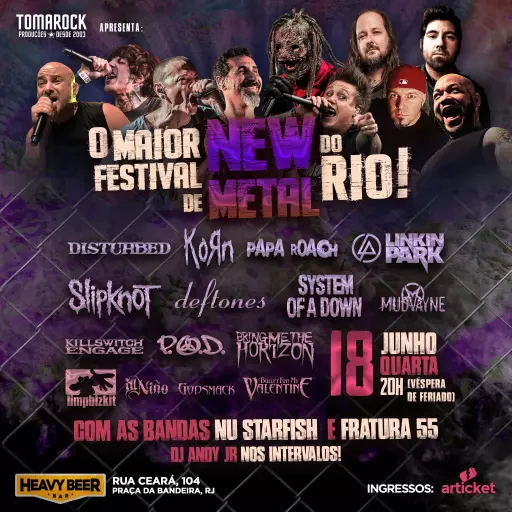 Foto do Evento O MAIOR FESTIVAL DE NEW METAL