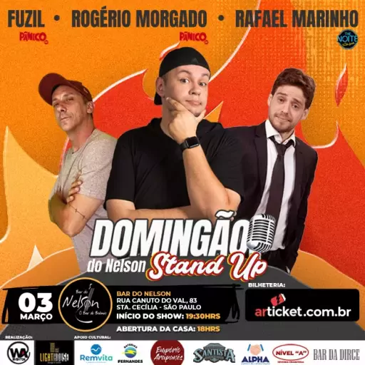 Domingão do Nelson Morgado e Marinho