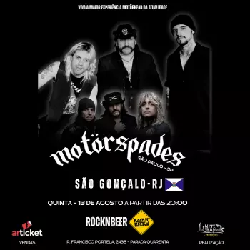 MOTÖRSPADES EM SÃO GONÇALO RJ