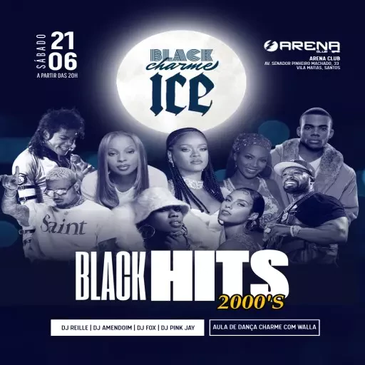 Foto do Evento Black Charme Ice - Black Hits 2000