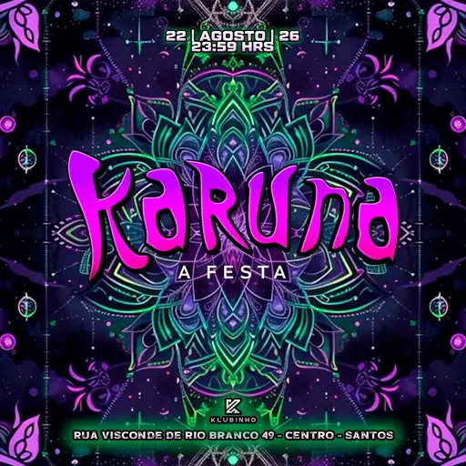 KARUNA a festa 22/08