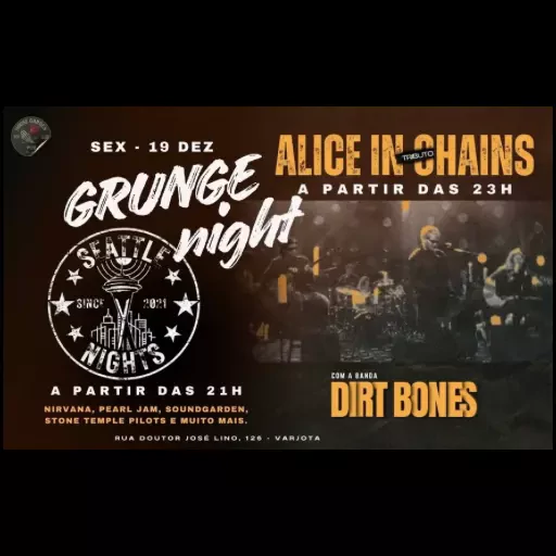 Foto do Evento Grunge night 2ª edição