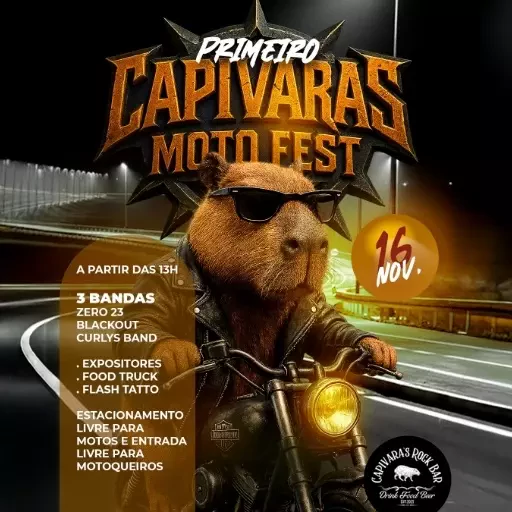 Foto do Evento CAPIVARA’S MOTO FEST