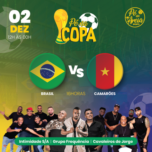 Brasil x Camarões é o principal jogo de hoje na Copa; veja a