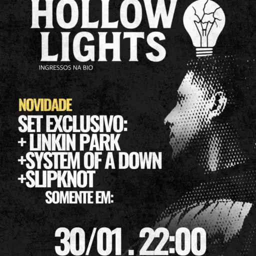 Foto do Evento HOLLOW LIGHTS NO TRIBUS