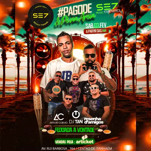 Se7 Music - Pagode & Pé Na Areia