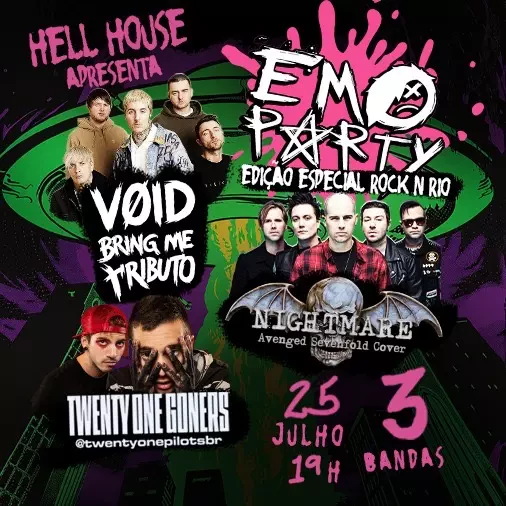 Emoparty - edição rock in rio