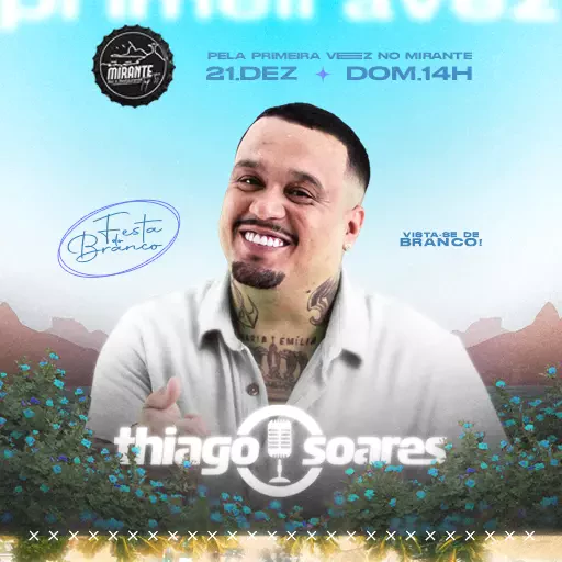 Foto do Evento Thiago Soares no Mirante