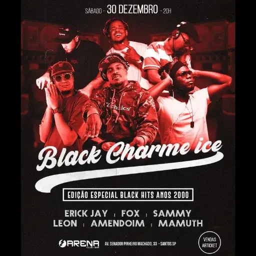 Foto do Evento Black Charme Ice - Black Hits 2000