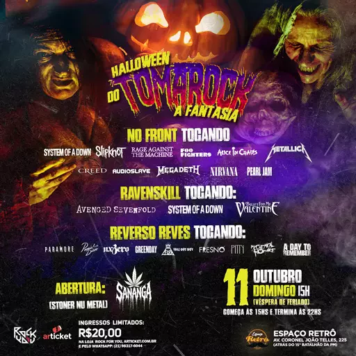 HALLOWEEN DO TOMAROCK A FANTASIA