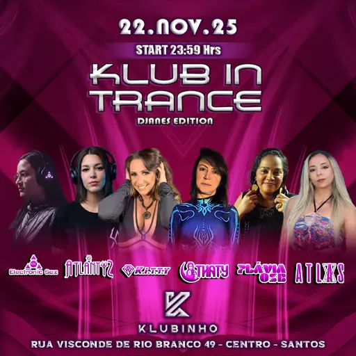 KLUB IN TRANCE DJANES 22/11