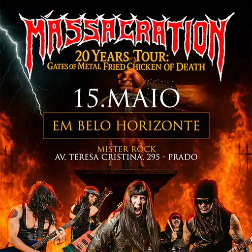 Foto do Evento Massacration 20 anos em BH