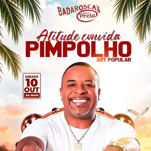 PIMPOLHO NO BADAROSCAS TERRA PRETA