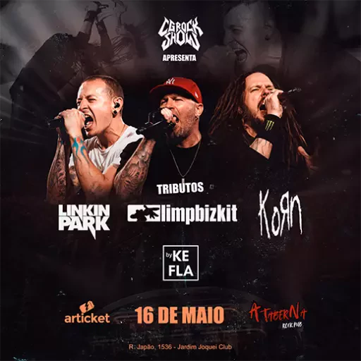 Foto do Evento TRIBUTO NU METAL: LP • KORN • LB