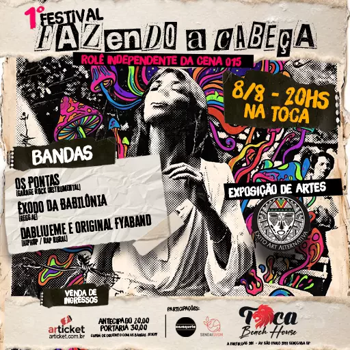1ª Edição Festival Fazendo a Cabeça.