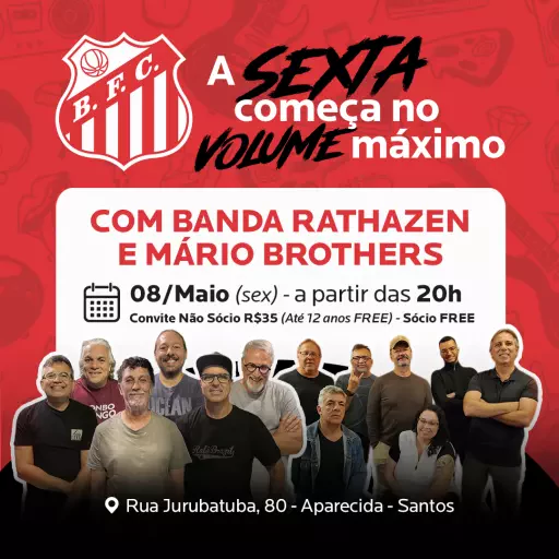 Foto do Evento Banda Rathazen e Mário Brothers