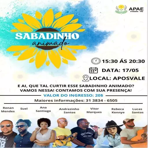 Foto do Evento Sabadinho Animado