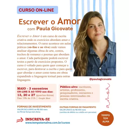 Foto do Evento ESCREVER O AMOR