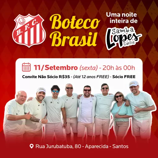 Boteco Brasil Grupo Samba Lopes