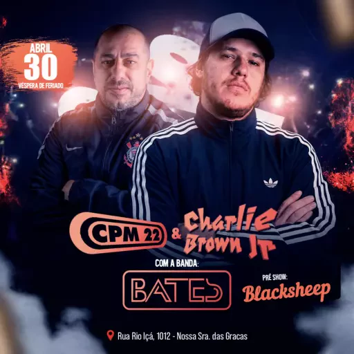 Foto do Evento ESPECIAL CHARLIE BROWN JR. e CPM22