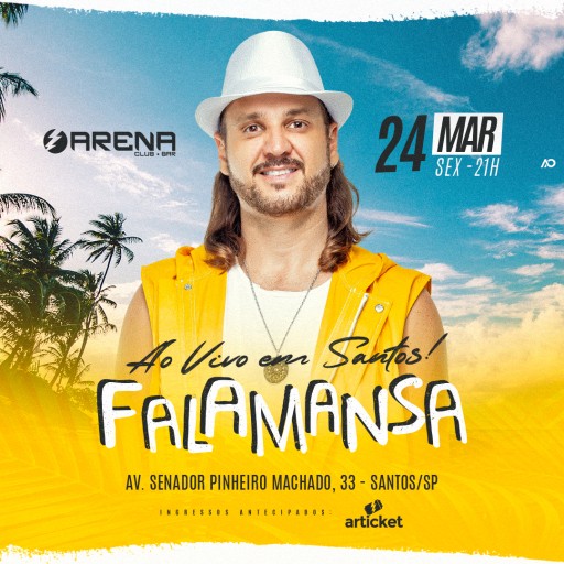 Foto do Evento Falamansa em Santos