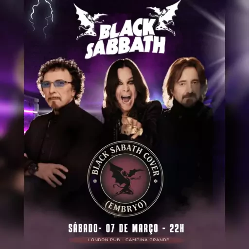 Foto do Evento Black Sabbath Cover